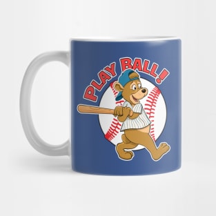 Play Ball!  Cubs Baseball Mascot Mug